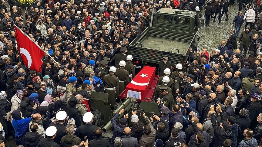 Şehit Piyade Uzman Onbaşı Day, memleketinde son yolculuğuna uğurlandı