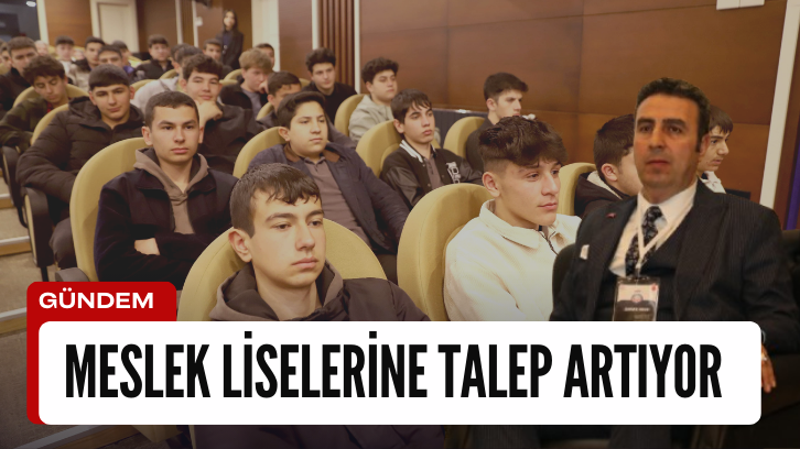 Meslek liselerine talep artıyor