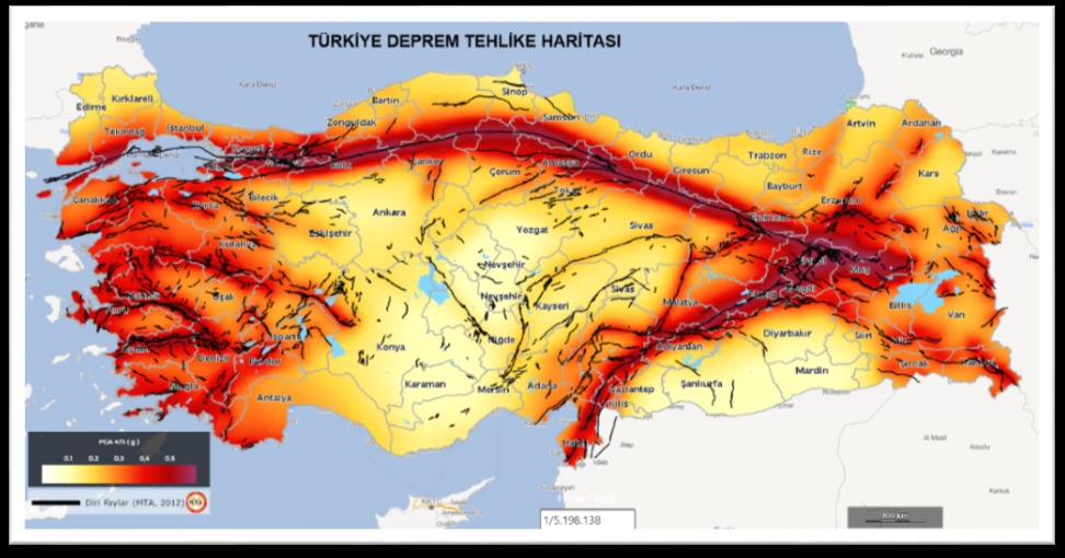 Deprem riski en düşük iller belli oldu! Sivas listede var mı?