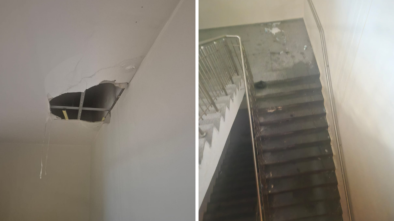 Stadyum loca girişleri onarım bekliyor!