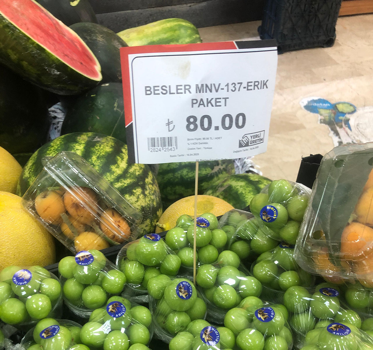 Sivas’ta Erik Tezgahlarda… Tanesi 8 Lira
