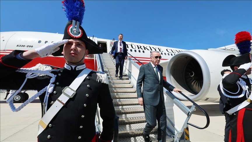 Cumhurbaşkanı Erdoğan Meloni'nin davetine icabet etti!