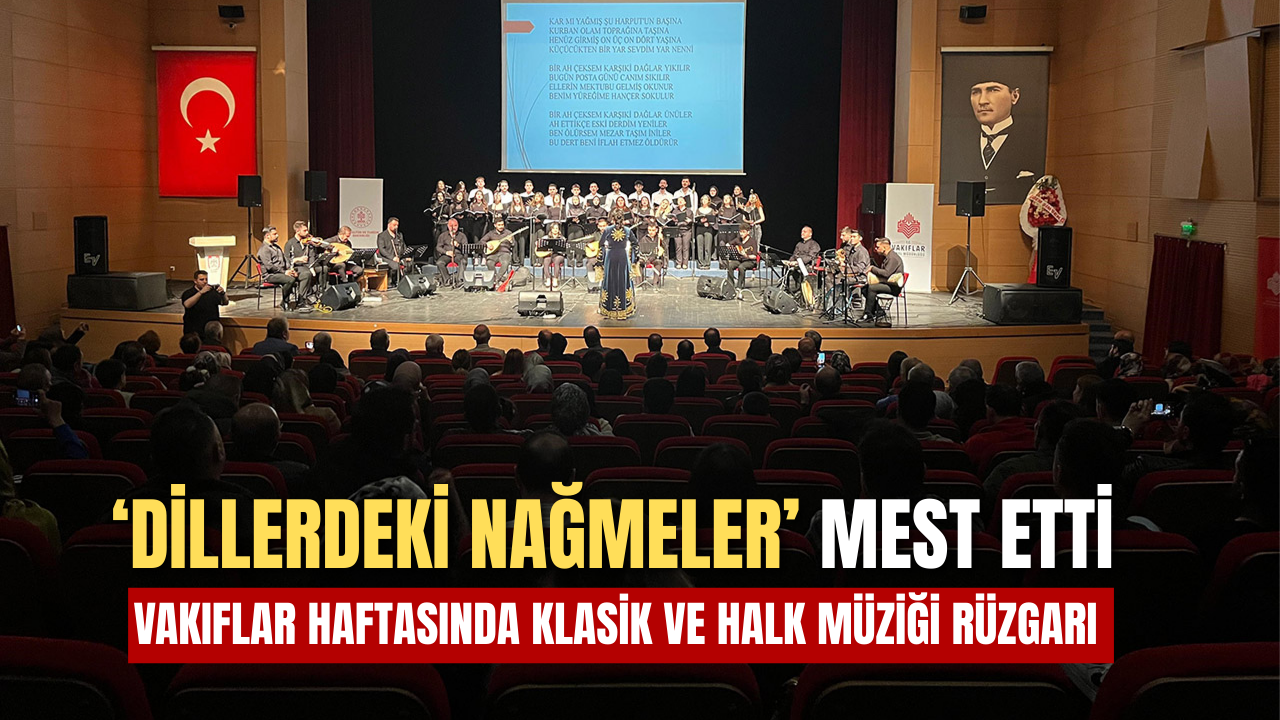 Sivas'ta 'Dillerdeki Nağmeler' dinleyenleri mest etti