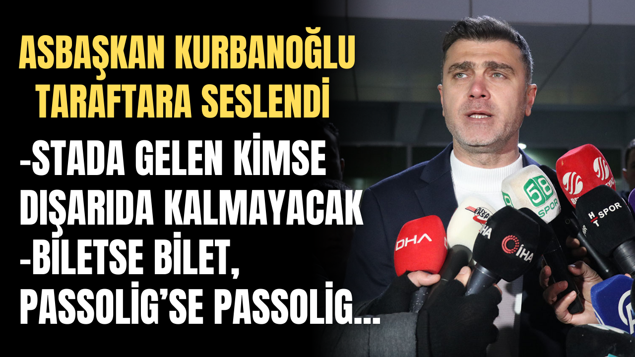Stada gelen taraftarlar dışarıda kalmayacak
