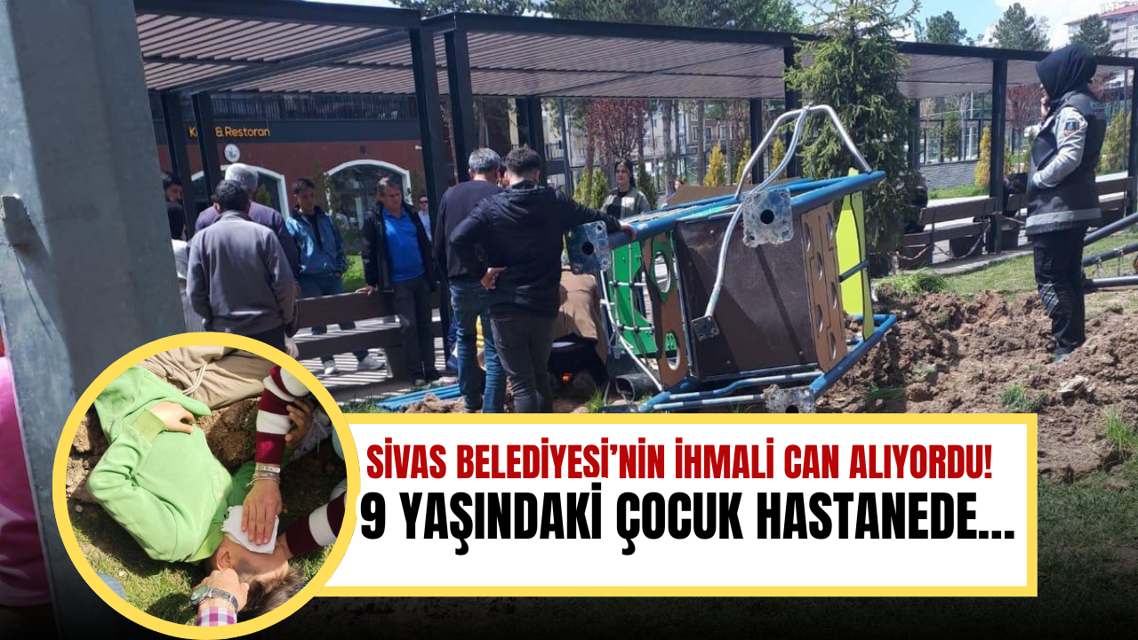 Sivas Belediyesi’nin İhmali Can Alıyordu! 9 Yaşındaki Çocuk Hastanede…