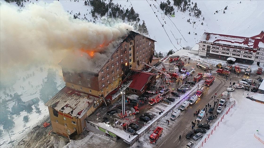 Bolu Kartalkaya'daki otel yangınıyla ilgili son dakika gelişmesi