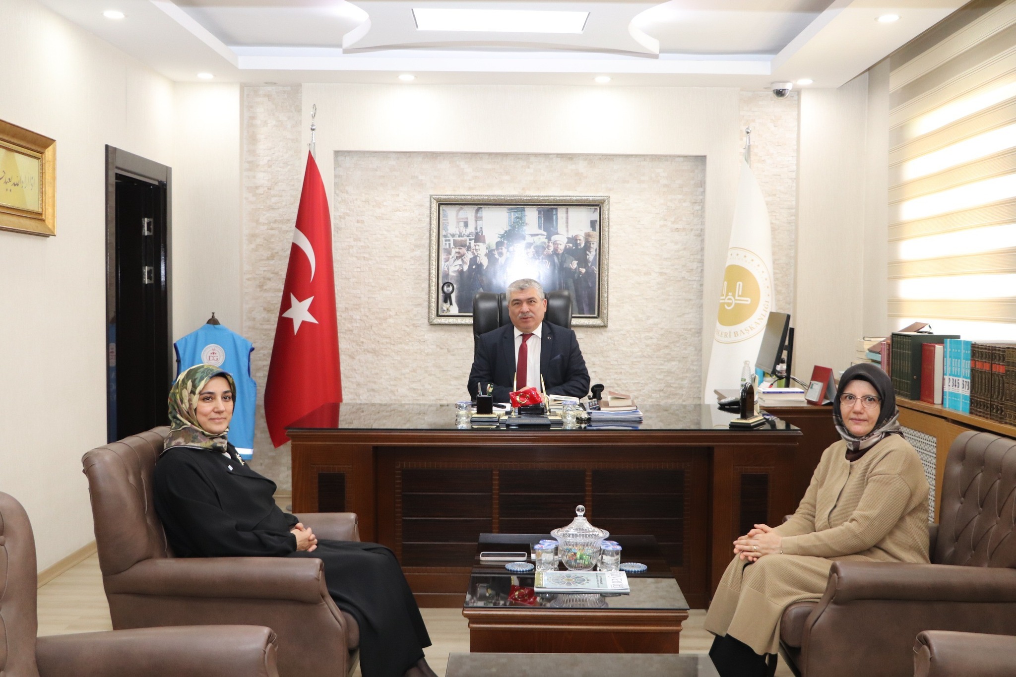 Diyanet Başkanlık Müşaviri, Sivas Müftüsünden Brifing Aldı