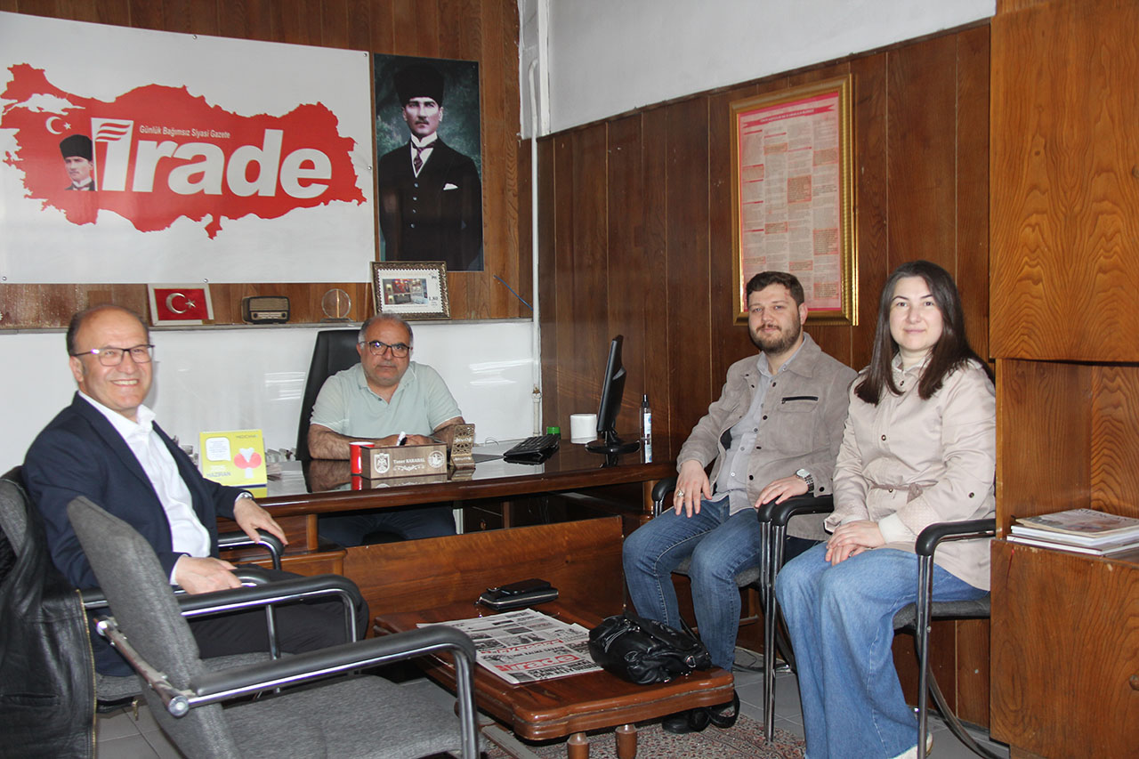 Kuzey Kafkas Kültür Derneği'nden gazetemize ziyaret