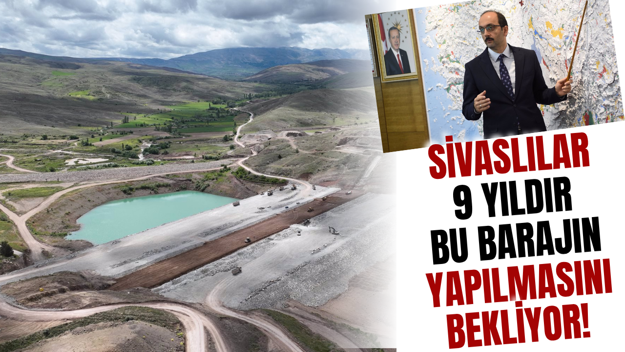 Sivaslılar 9 yıldır bu barajın yapılmasını bekliyor!