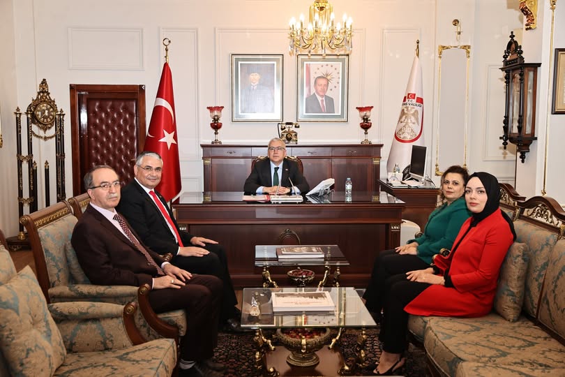 Vali Şimşek, SGK Sivas heyetini ağırladı