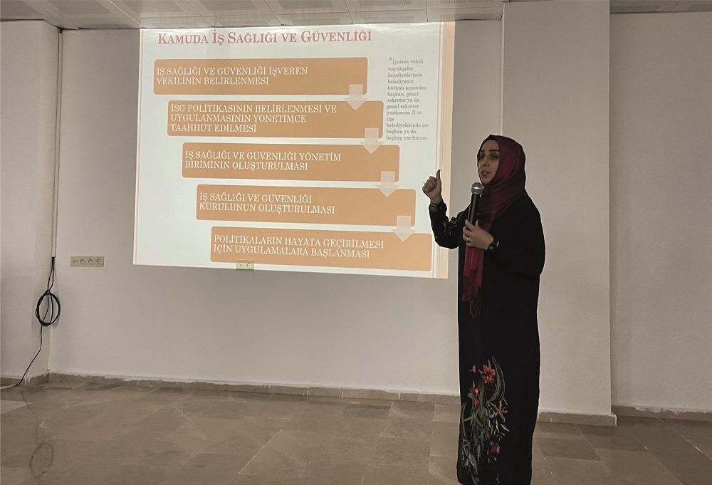 SCÜ'de iş güvenliğinin önemi anlatıldı