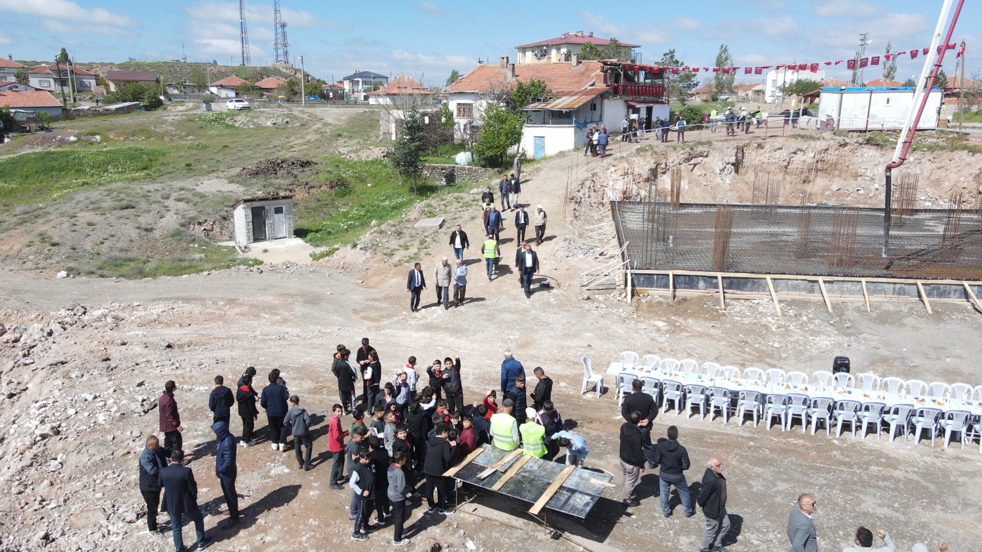 Sivas'a bir cami daha! Temelleri atıldı!