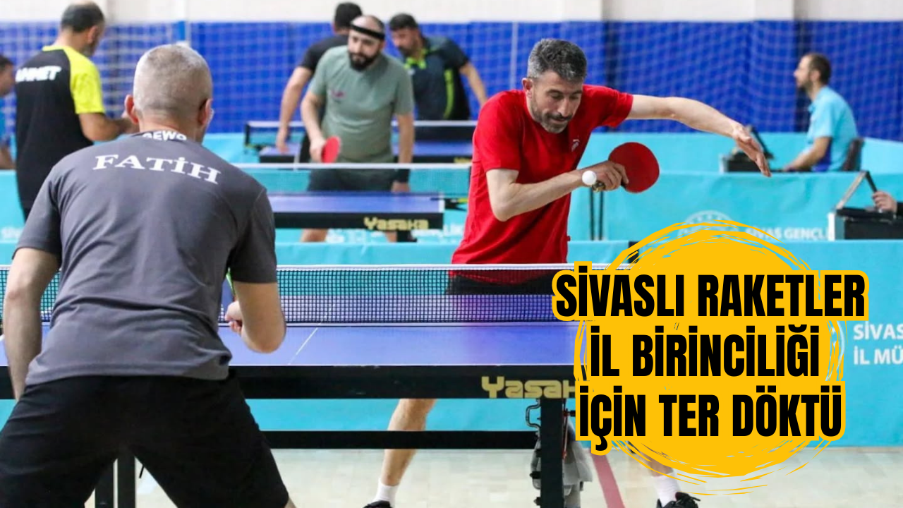 Sivaslı raketler il birinciliği için ter döktü