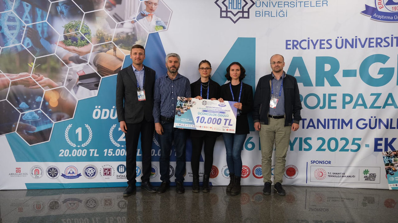 Kayseri’den  ödülle döndük
