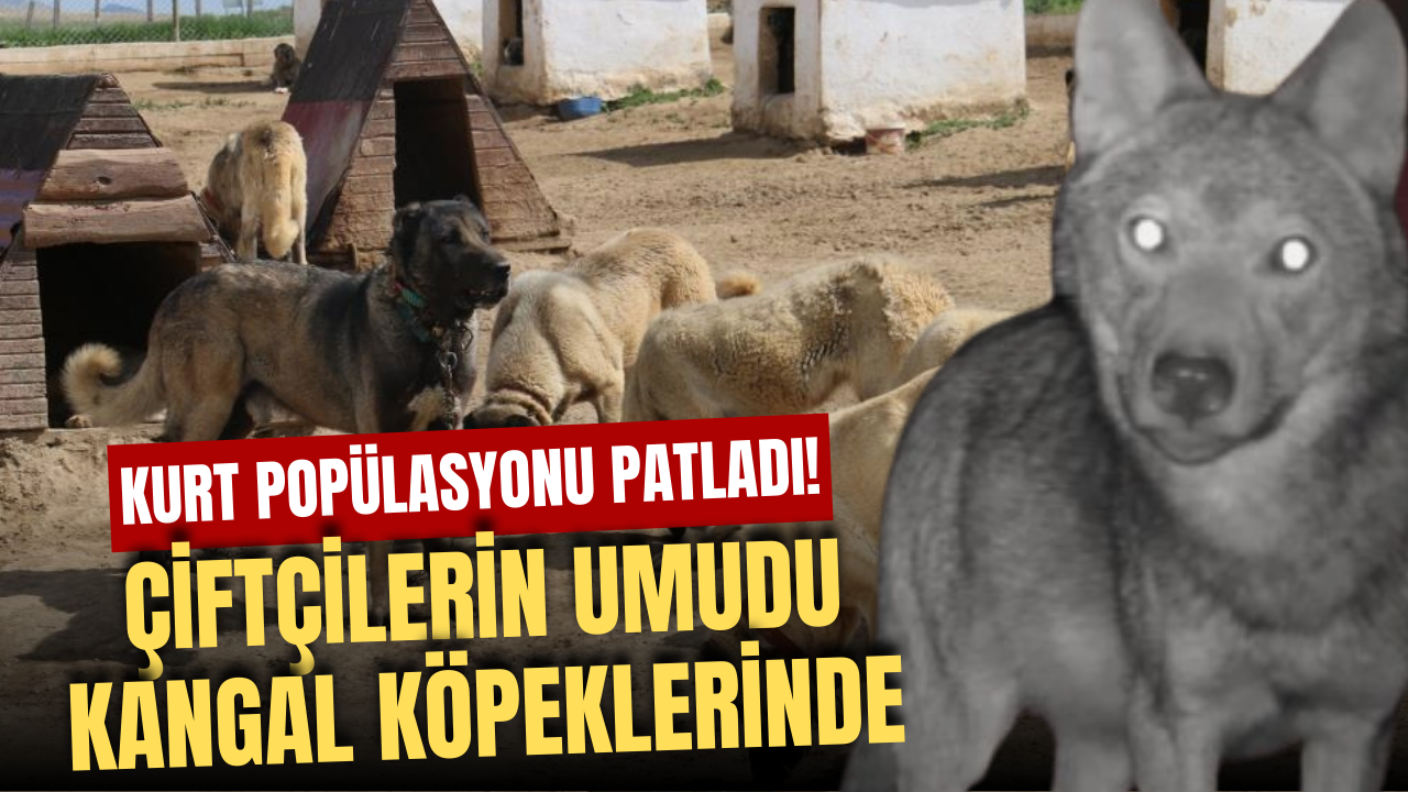 Kurt Popülasyonu Patladı! Çiftçilerin Umudu Kangal Köpeklerinde