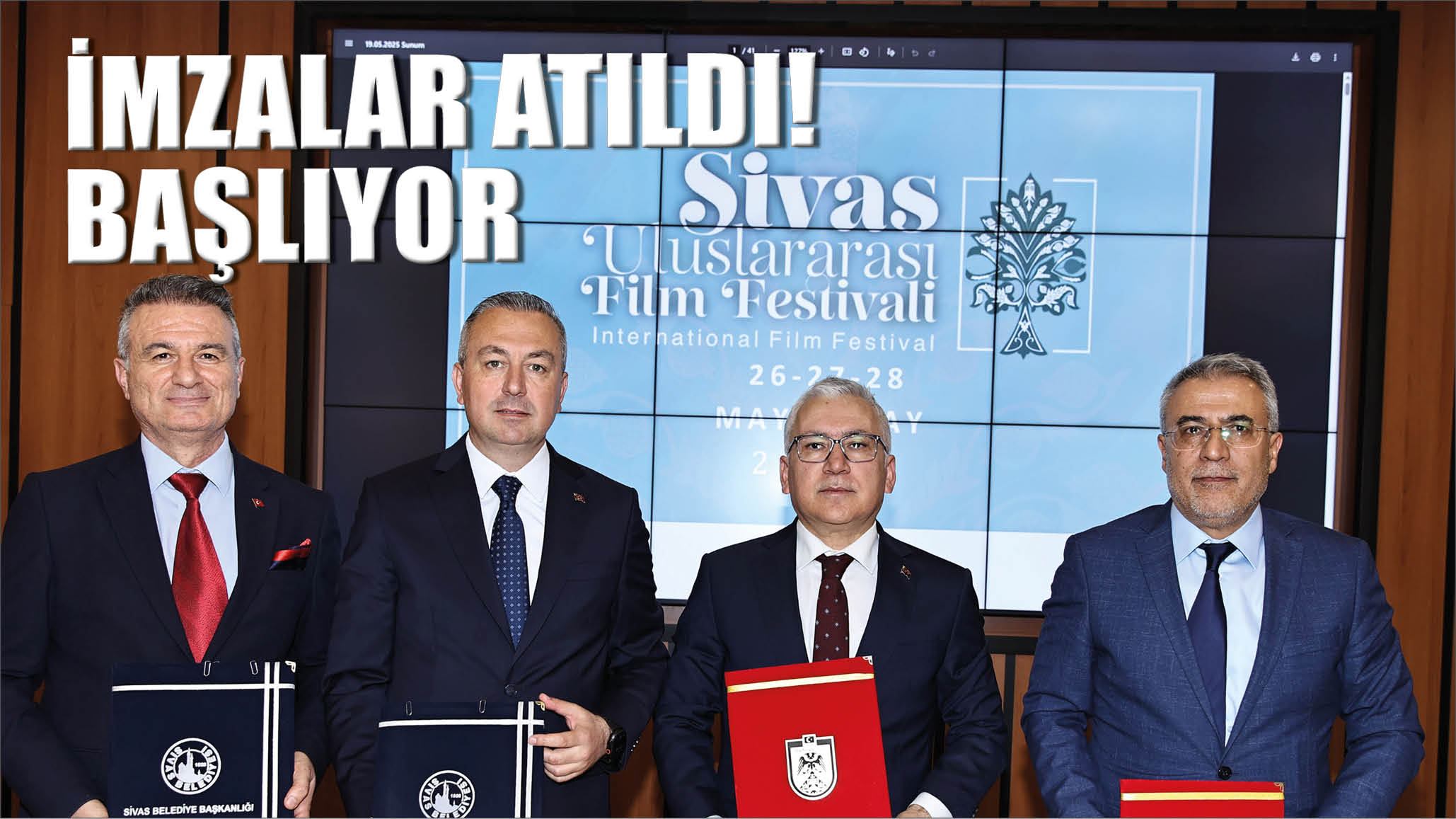 İmzalar Atıldı! Başlıyor