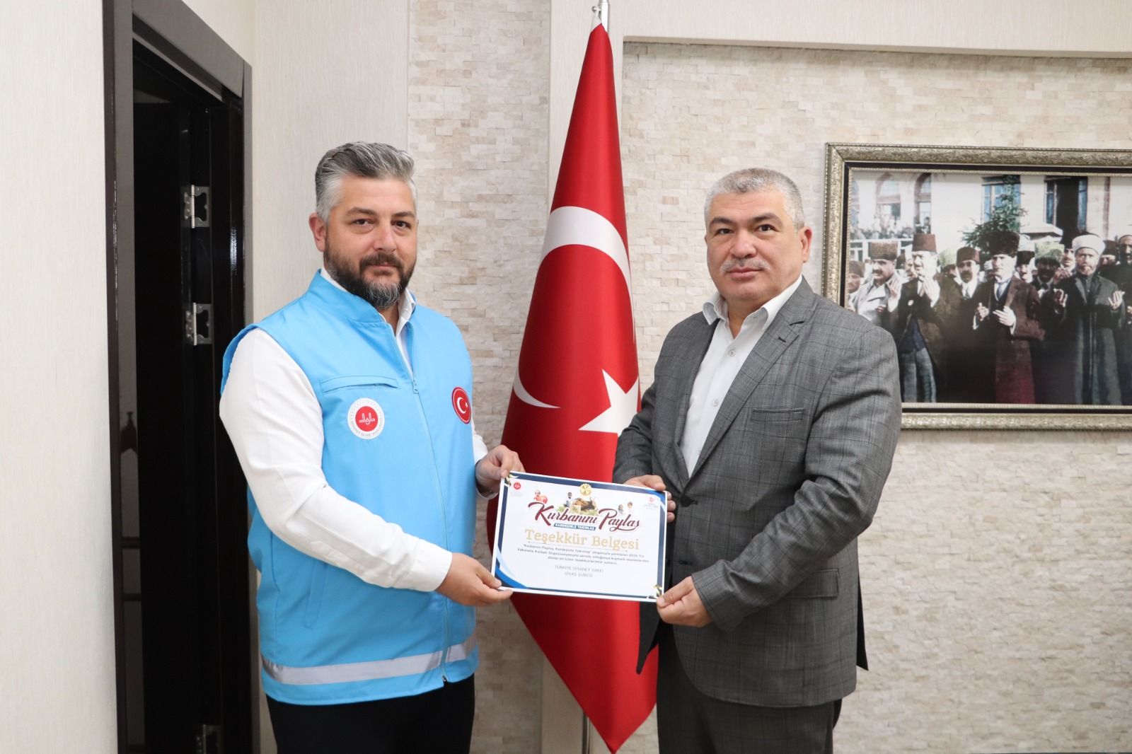 Müftü Altunkaya vekaletini TDV’ye verdi