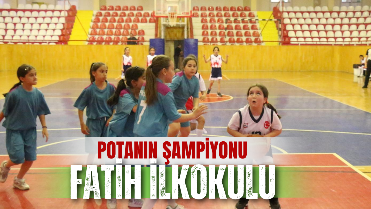 Potanın şampiyonu Fatih İlkokulu