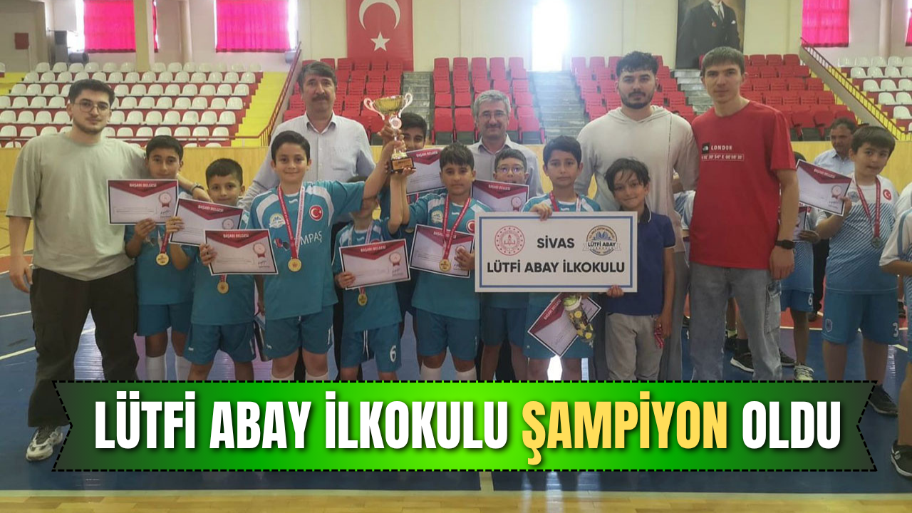 Lütfi Abay İlkokulu şampiyon oldu