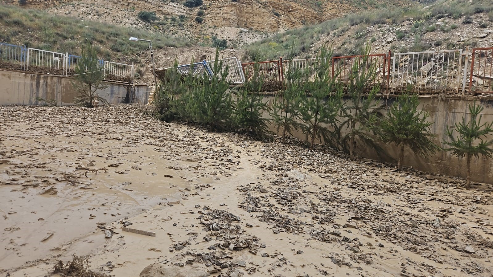 Sivas'ta bir anda başlayan dolu okulda hasara neden oldu