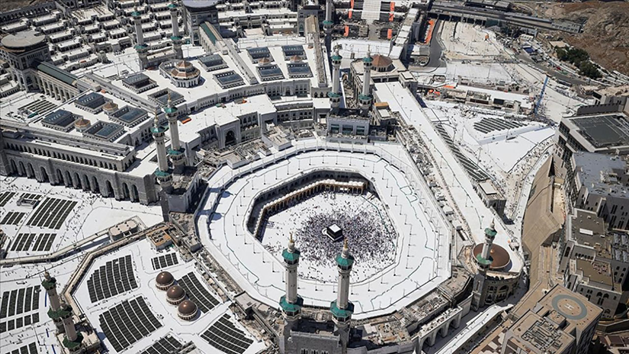 Kabe 601 metre yükseklikten görüntülendi