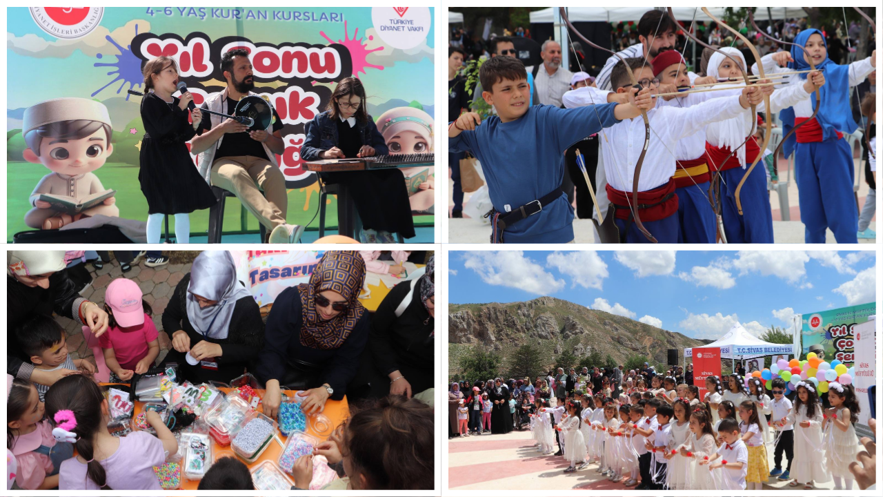 Unutulmaz Bir Gün: Sivas'ta Minikler için Kur'an Şenliği