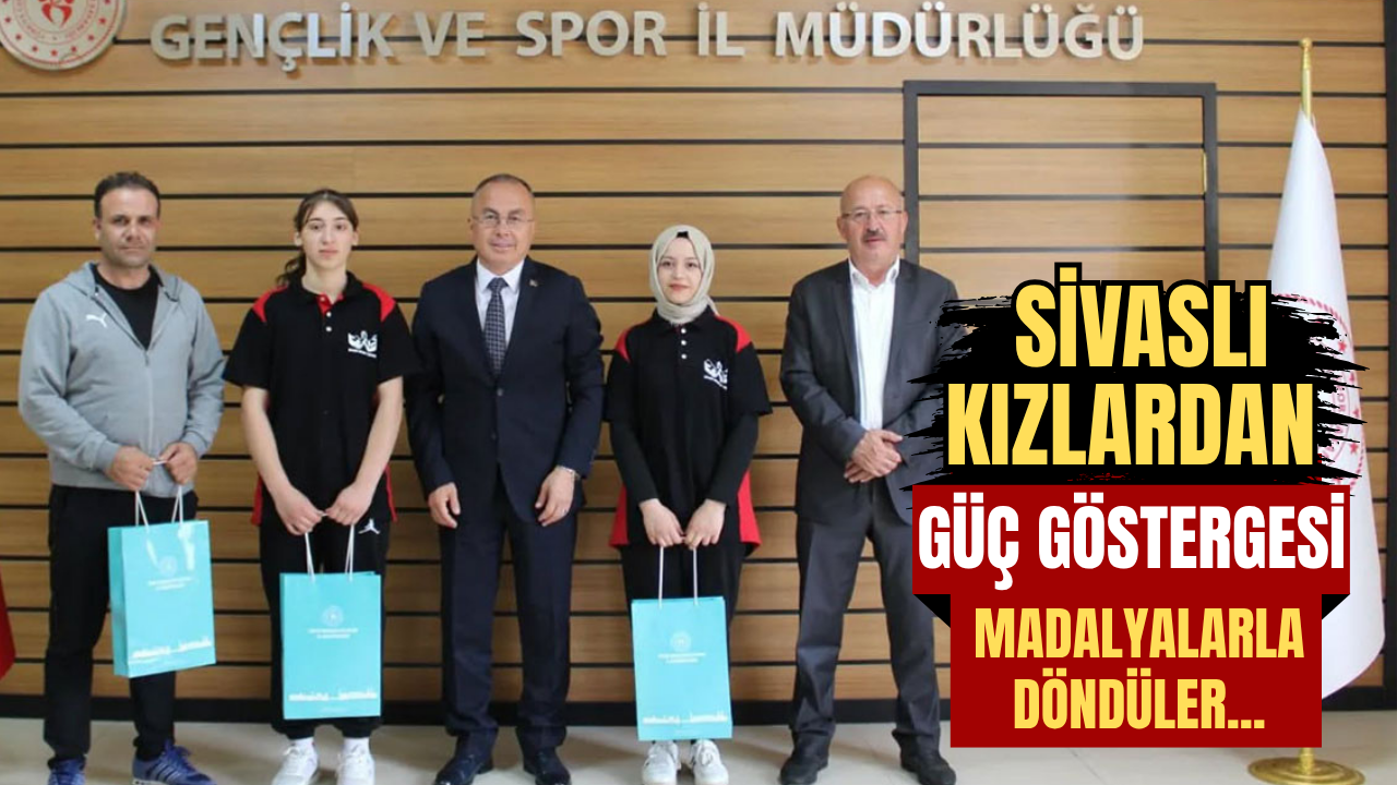 Sivaslı sporcular şampiyonadan madalyalarla döndü