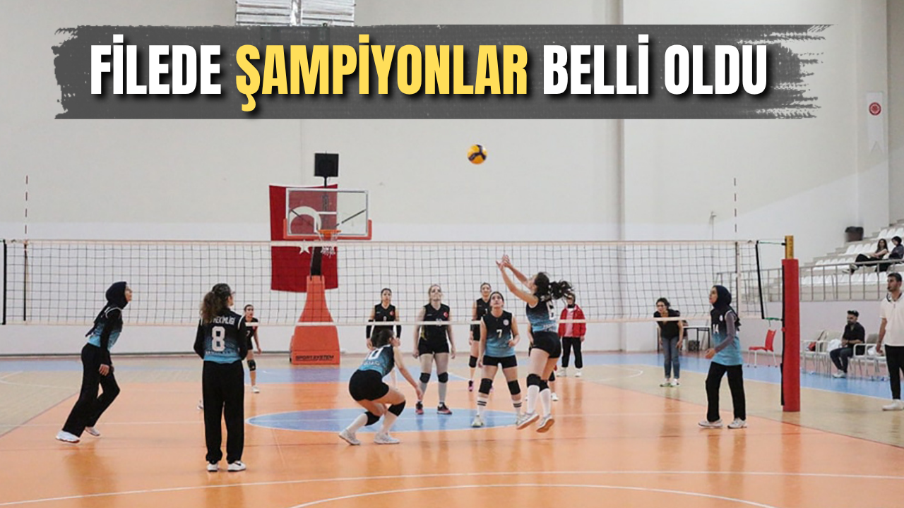 Filede Şampiyonlar Belli Oldu
