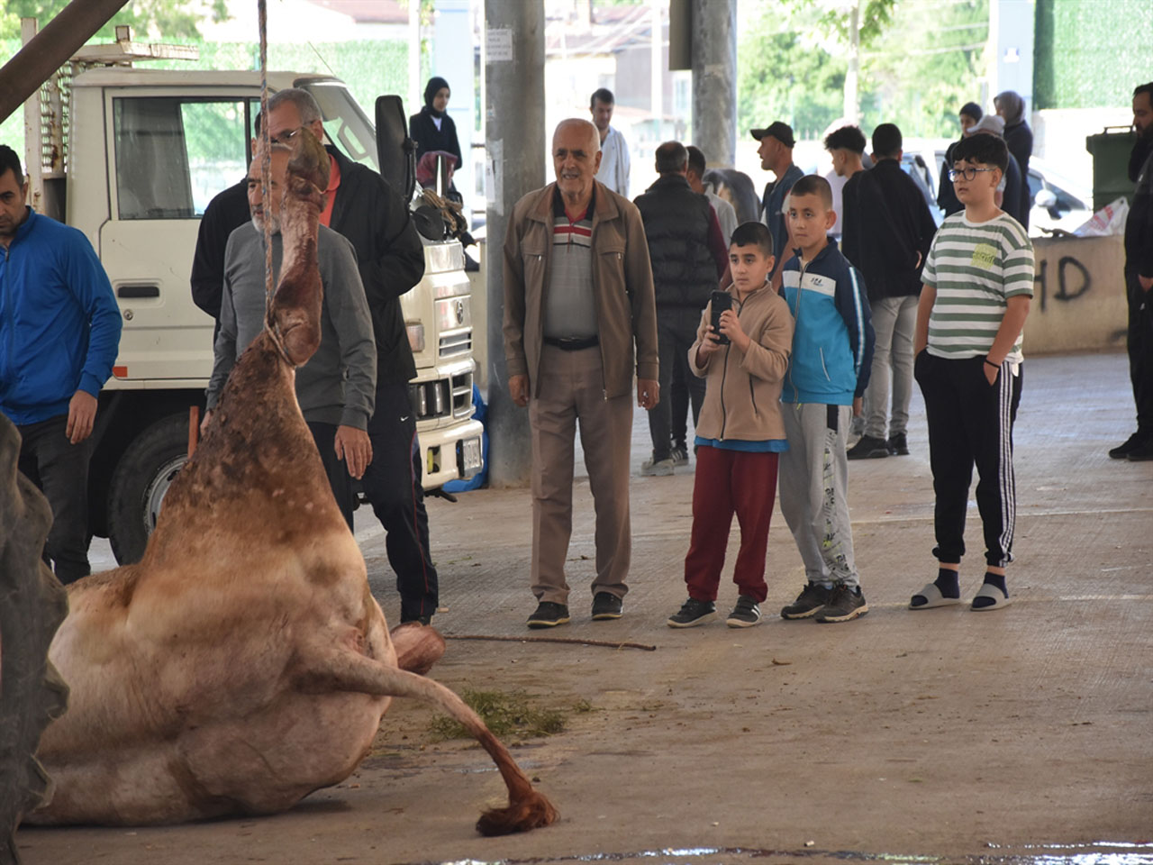 Sivas'ta Kurban Kesim Noktaları Doldu Taştı