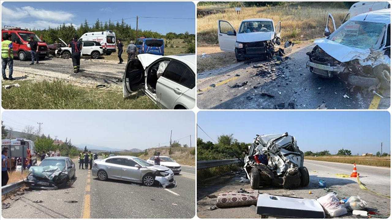 Bayramın ikinci gününde trafik kazaları yine can aldı