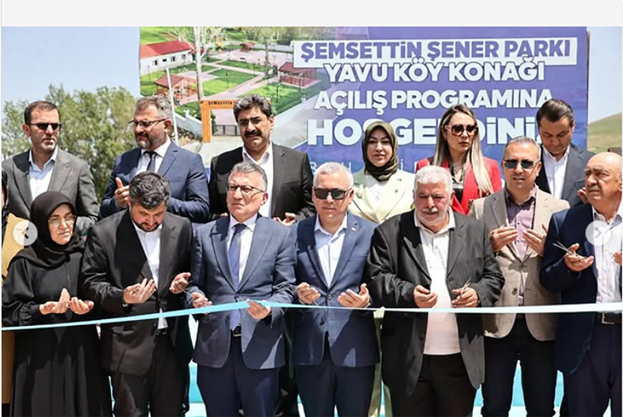 Yavu'da köy konağı ve çocuk parkının açılışı yapıldı