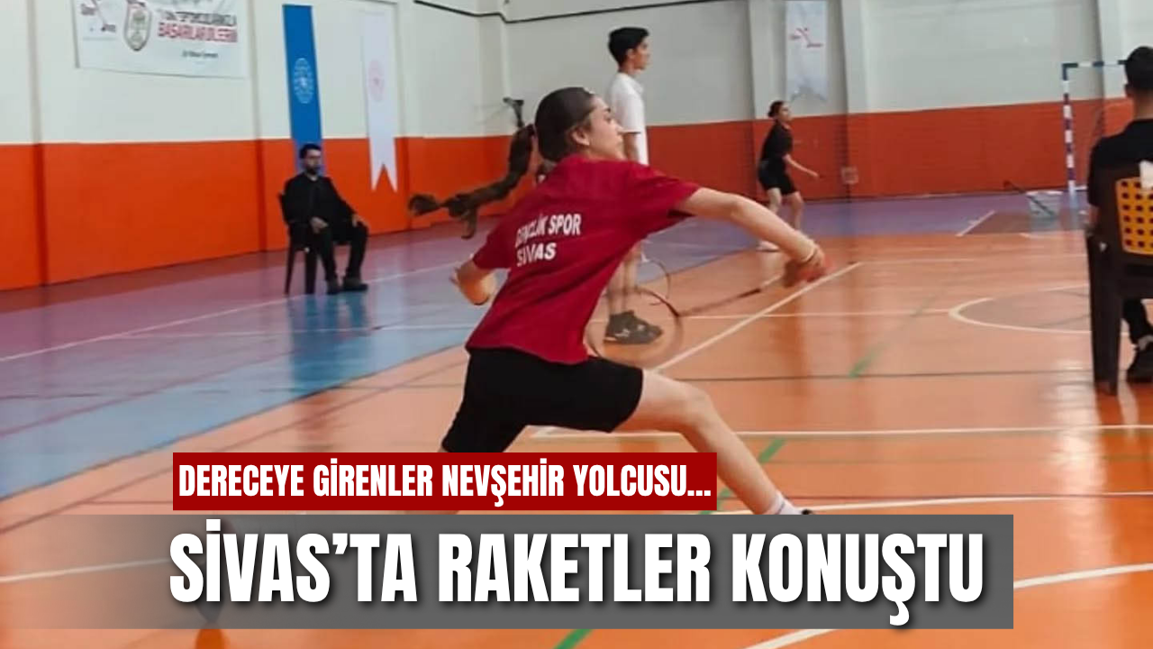 Sivas’ta raketler konuştu