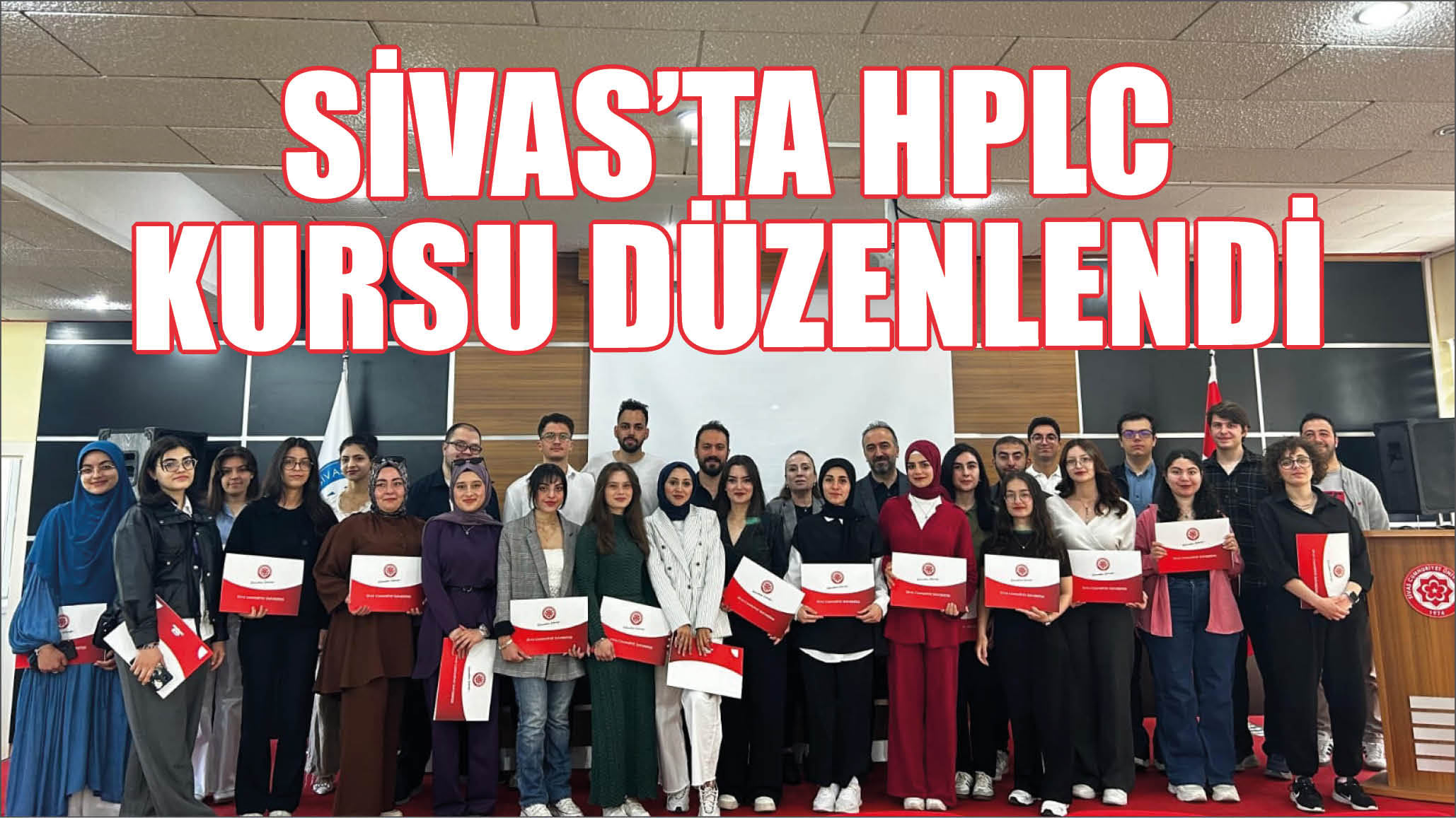 Sivas'ta HPLC Kursu Düzenlendi