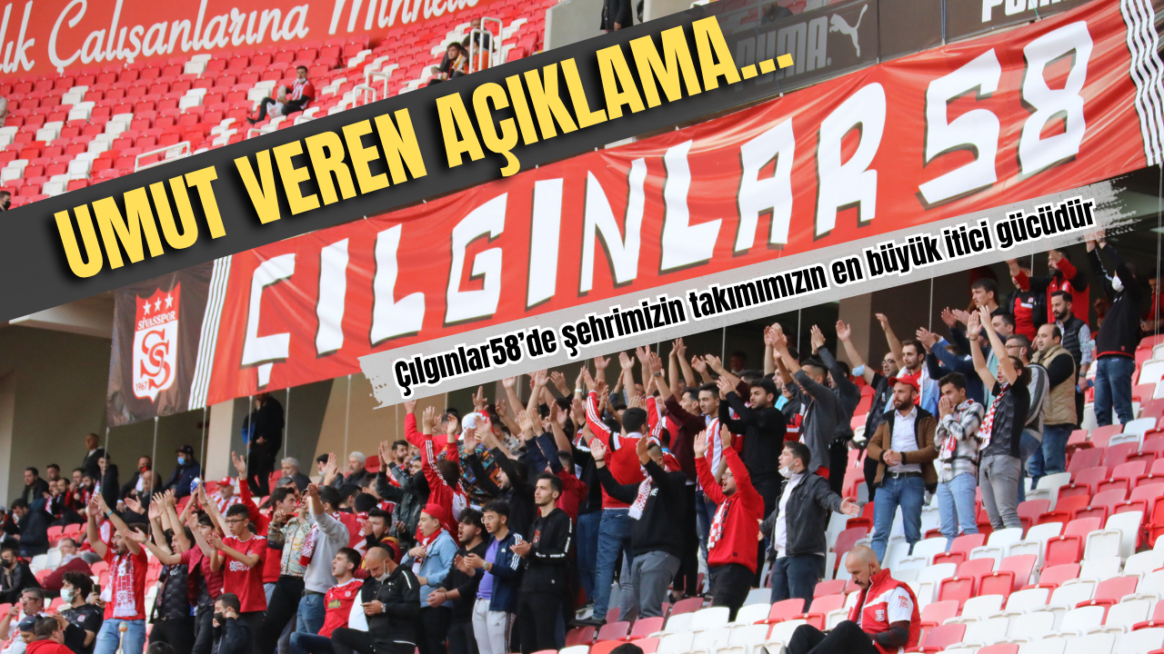 Çılgınlar58’den umut veren açıklama!