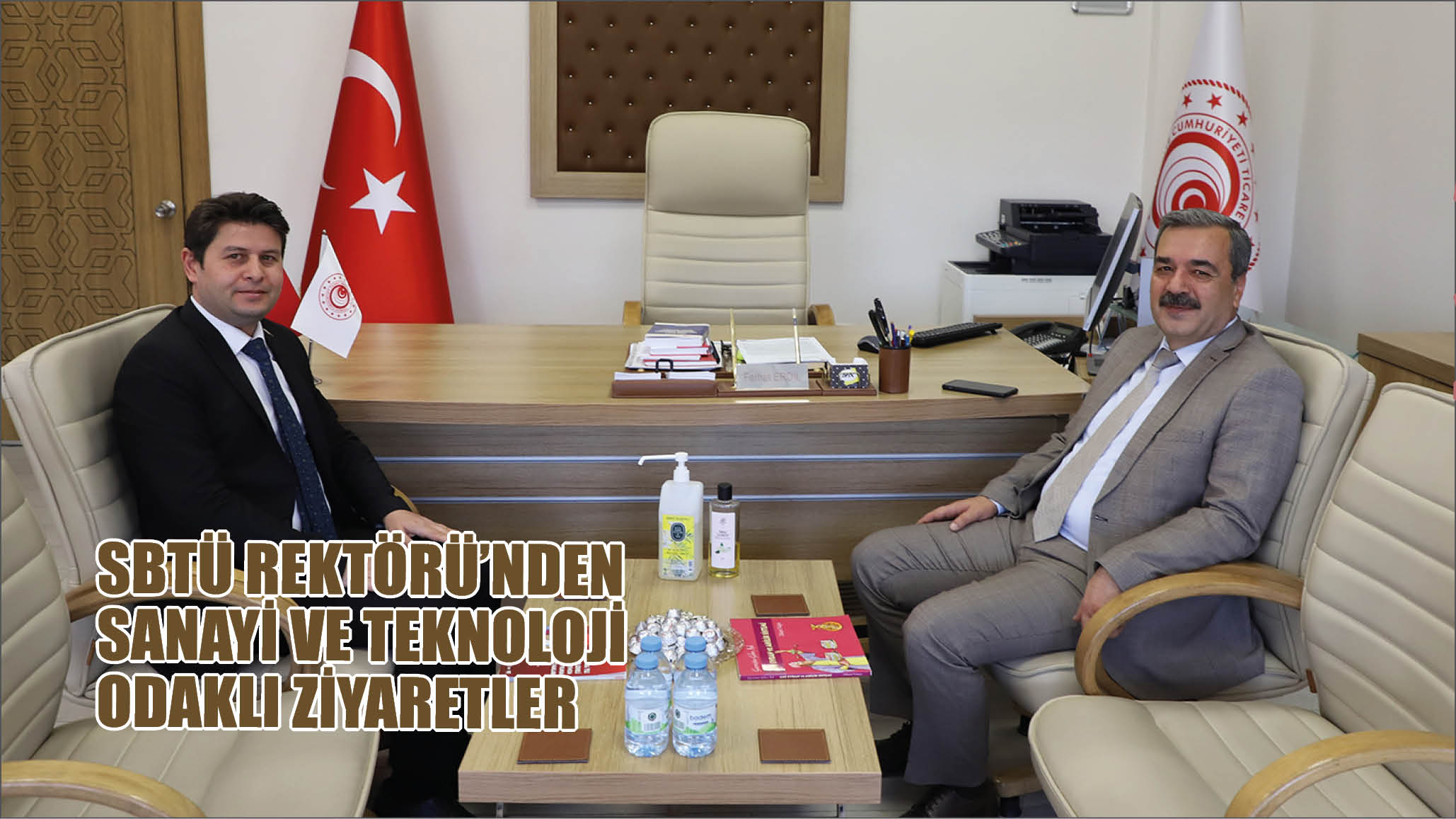 SBTÜ Rektörü’nden Sanayi ve Teknoloji Odaklı Ziyaretler