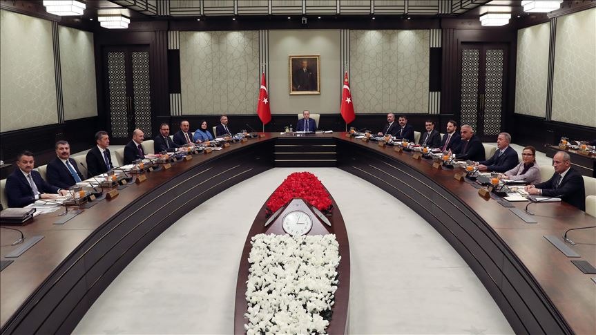 Cumhurbaşkanlığı Kabinesi toplandı