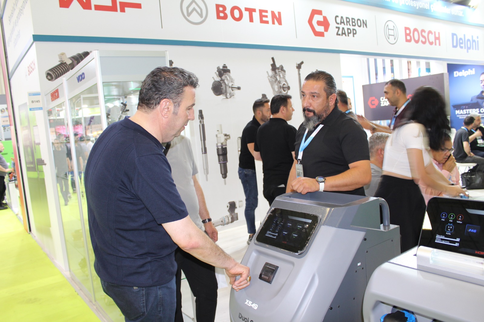 Sivas esnafı sektörün yeniliklerini inceledi