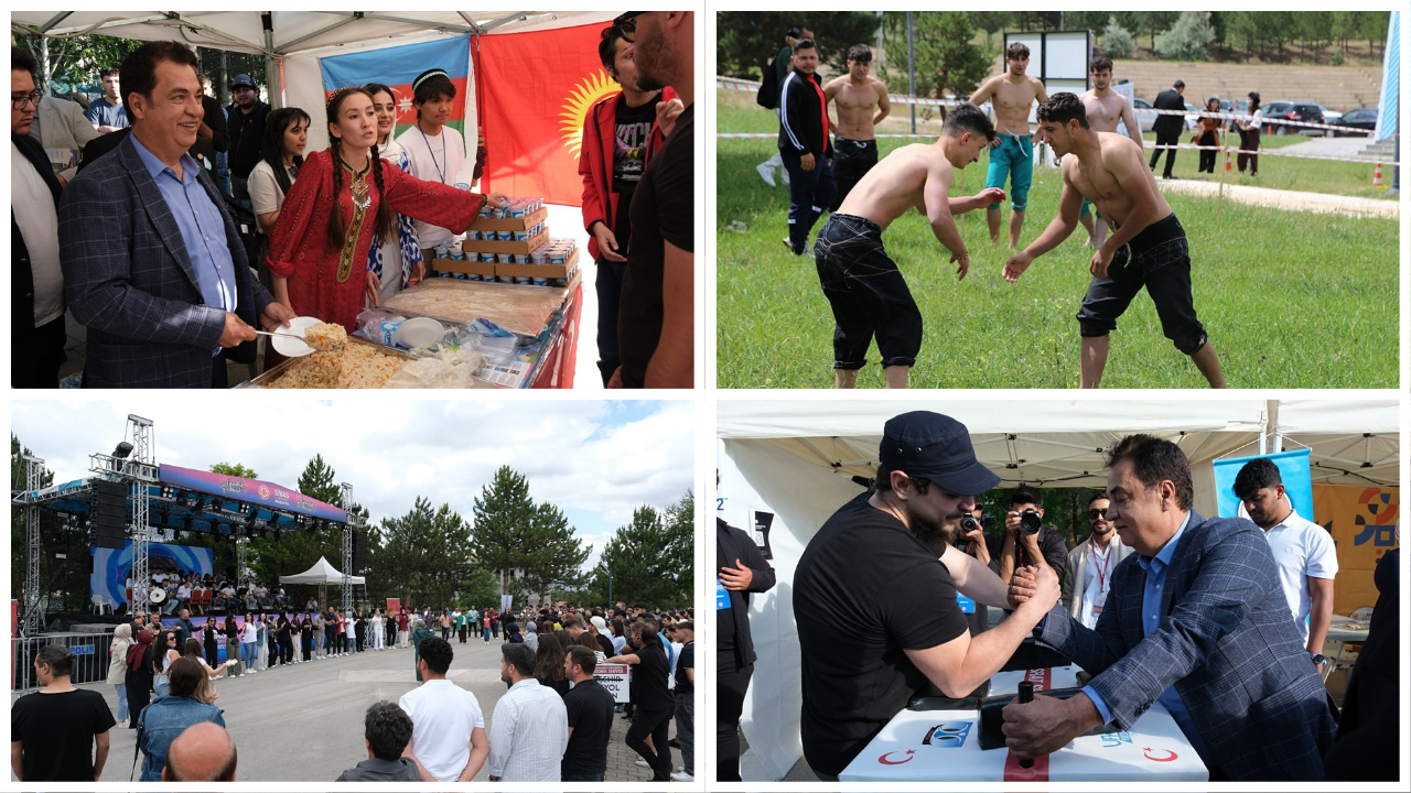 Sivas'ta Gençlik Festivali kampüsü şenlik alanına çevirdi!