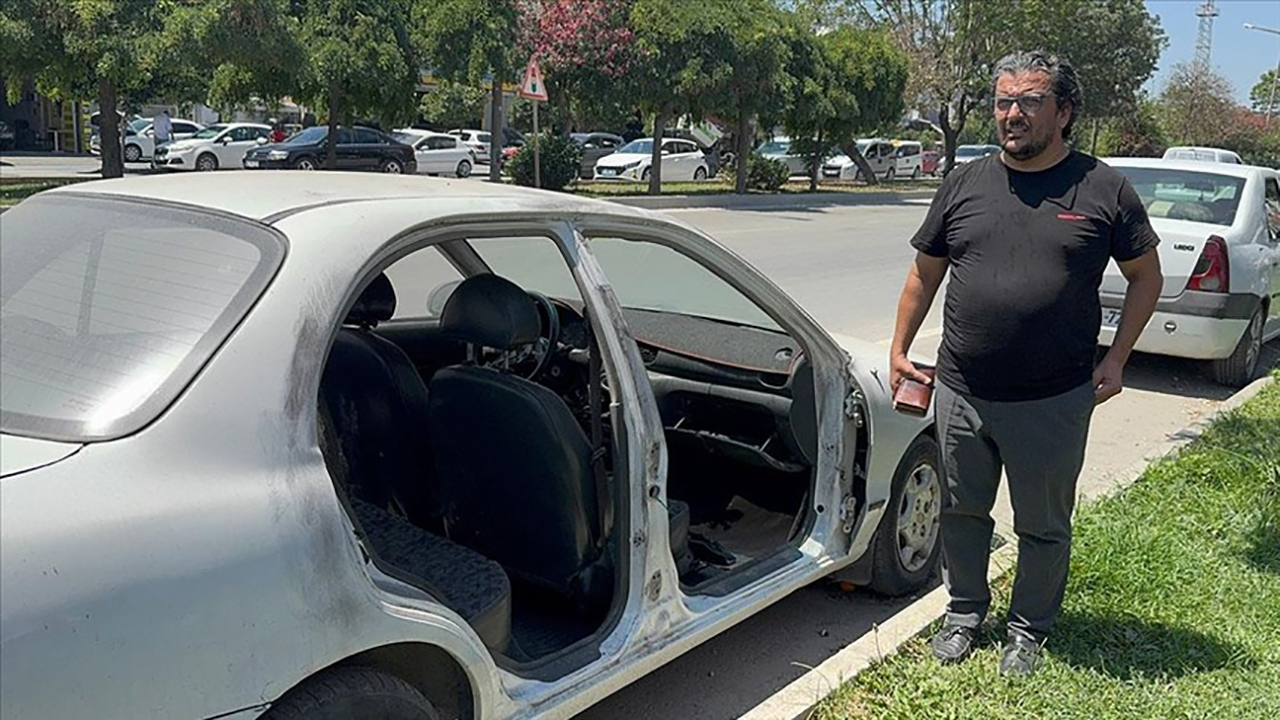 Otomobilin kapılarını çalan zanlı tutuklandı