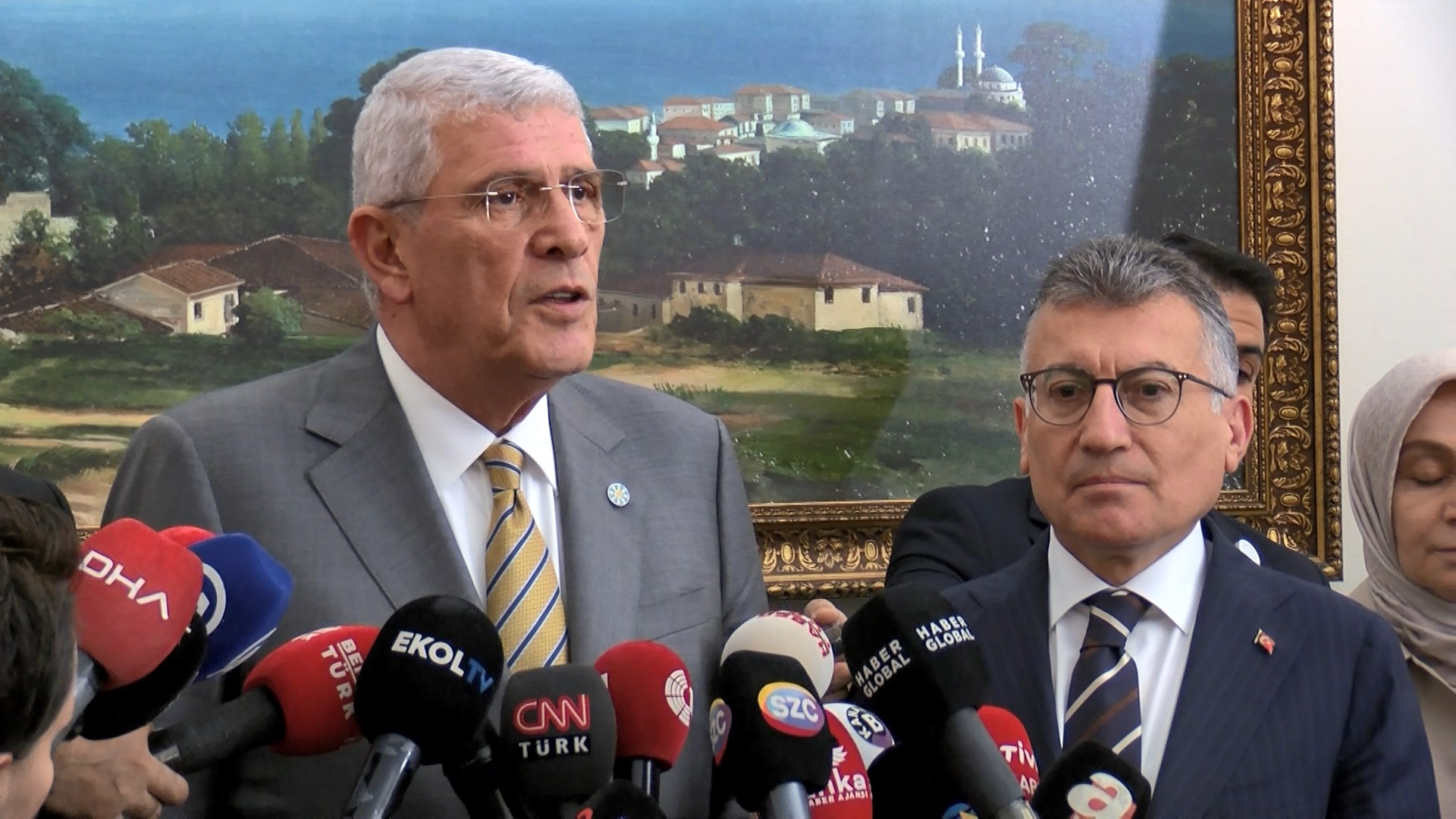 İYİ Partili Dervişoğlu'ndan Sivaslı vekile ziyaret