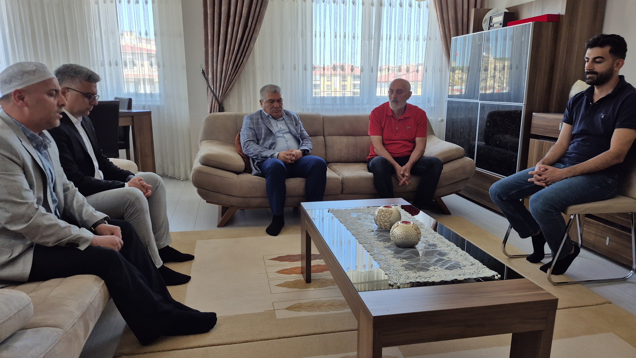 Müftü Altunkaya'dan şehit ailesine ziyaret!