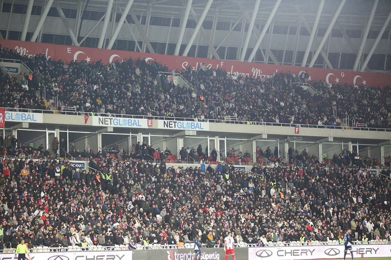 Sivasspor'un Taraftar İstatistikleri Açıklandı