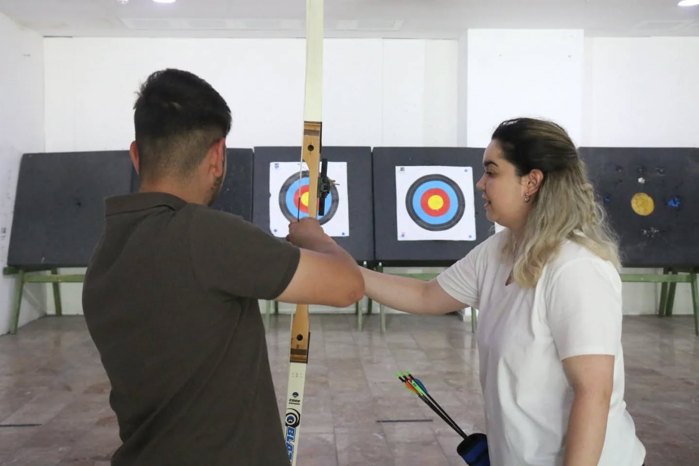 Sivas’ta gençler okçulukla tanıştı!