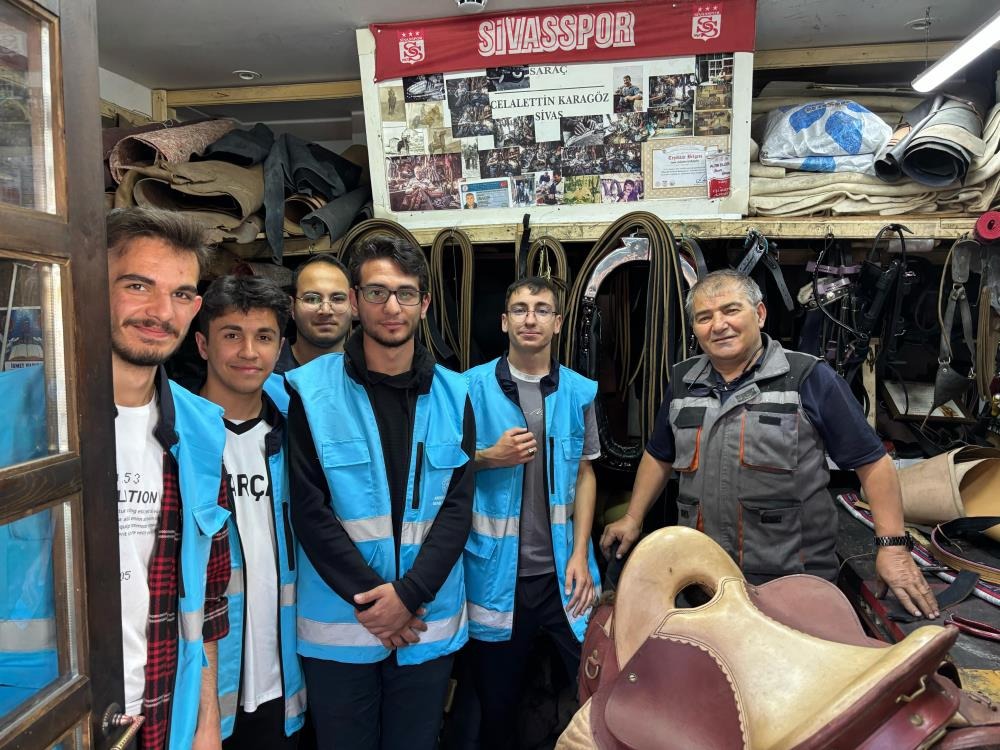 Öğrenciler, unutulmaya yüz tutmuş meslekleri tanıdı