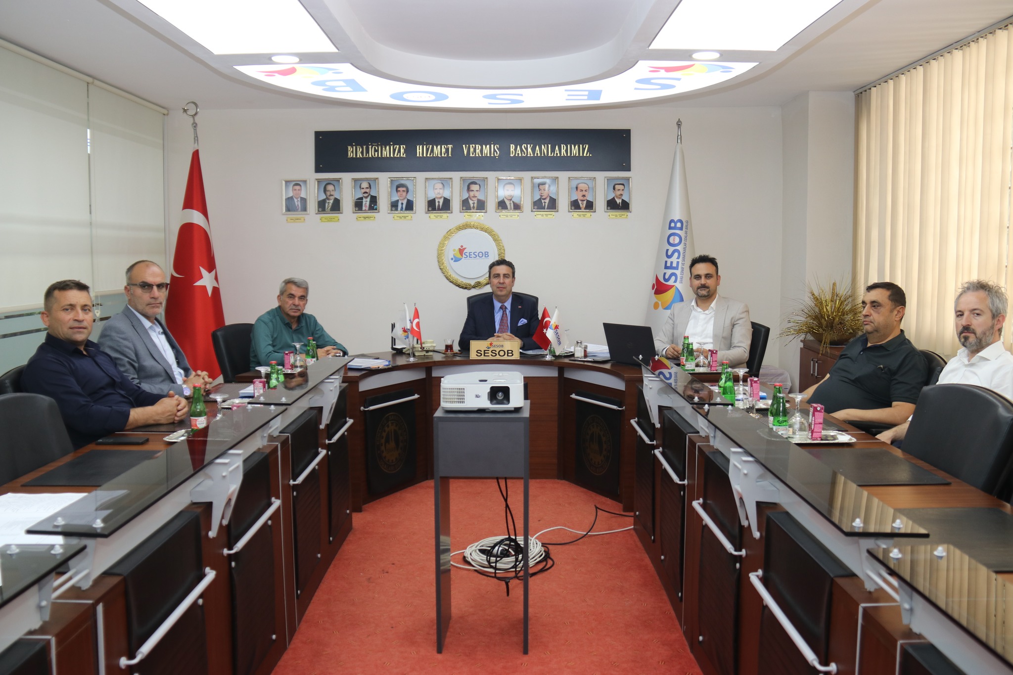 Esnaf teşkilatı toplandı