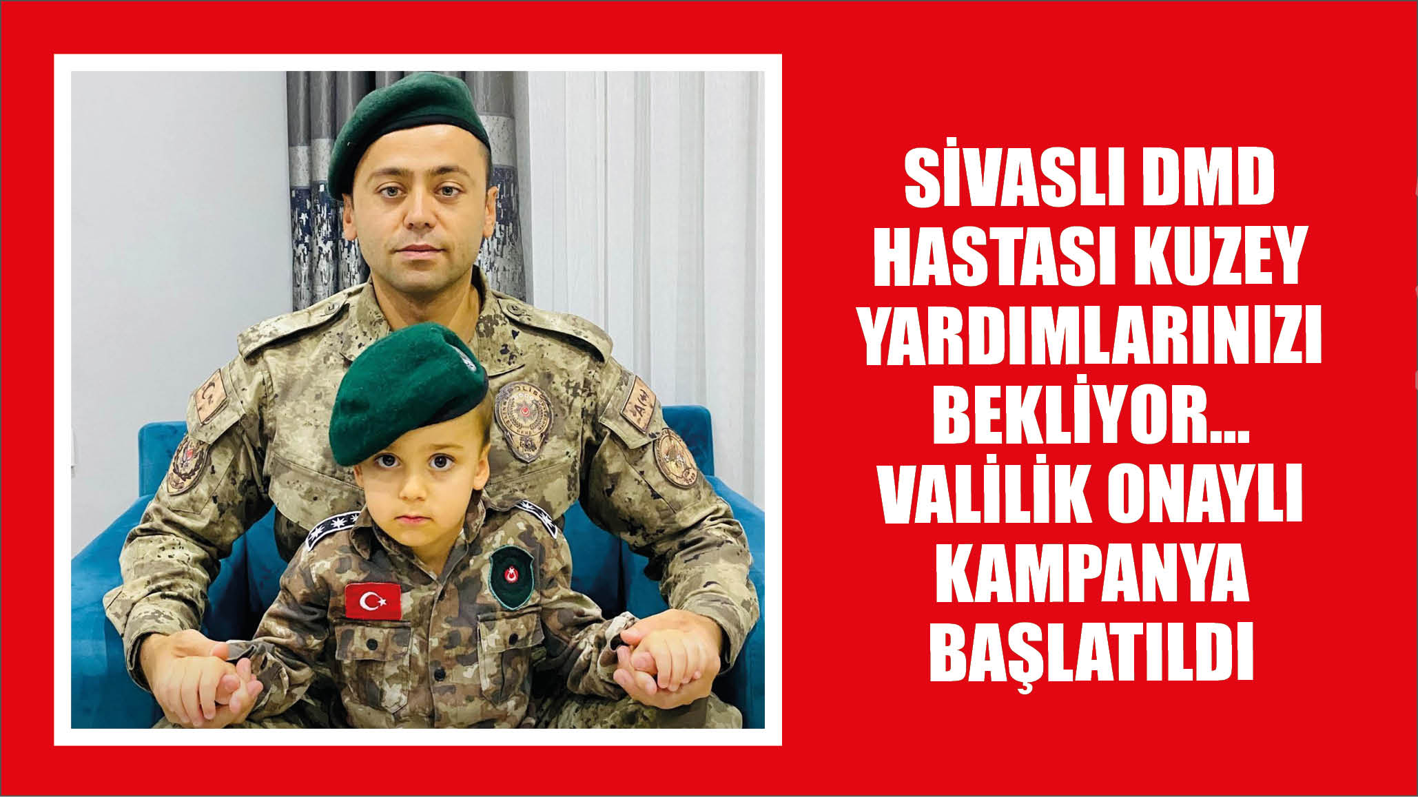 Sivaslı DMD hastası Kuzey yardımlarınızı bekliyor… Valilik onaylı kampanya başlatıldı