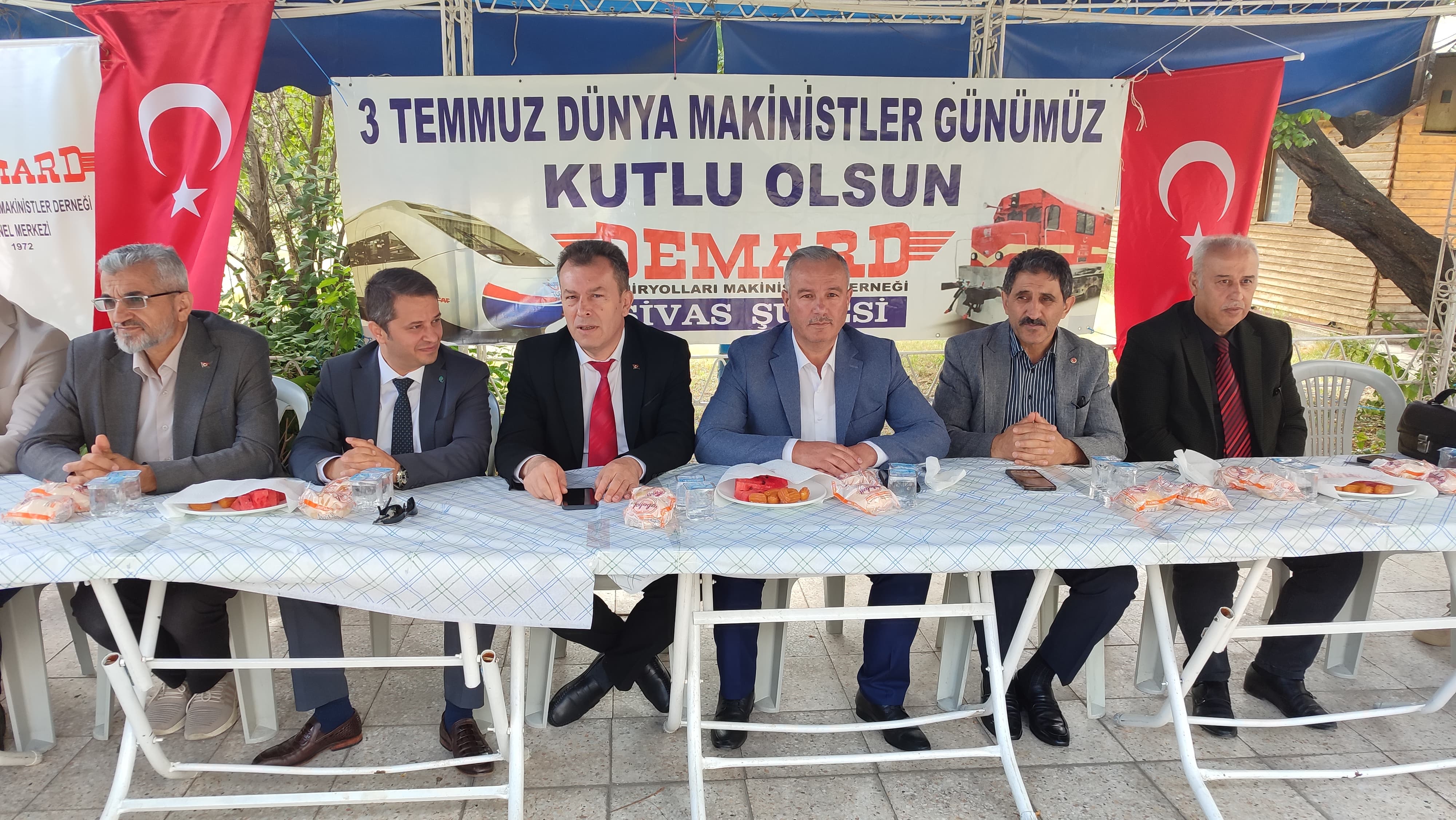 Makinistler Günü Sivas'ta  Coşkuyla Kutlandı