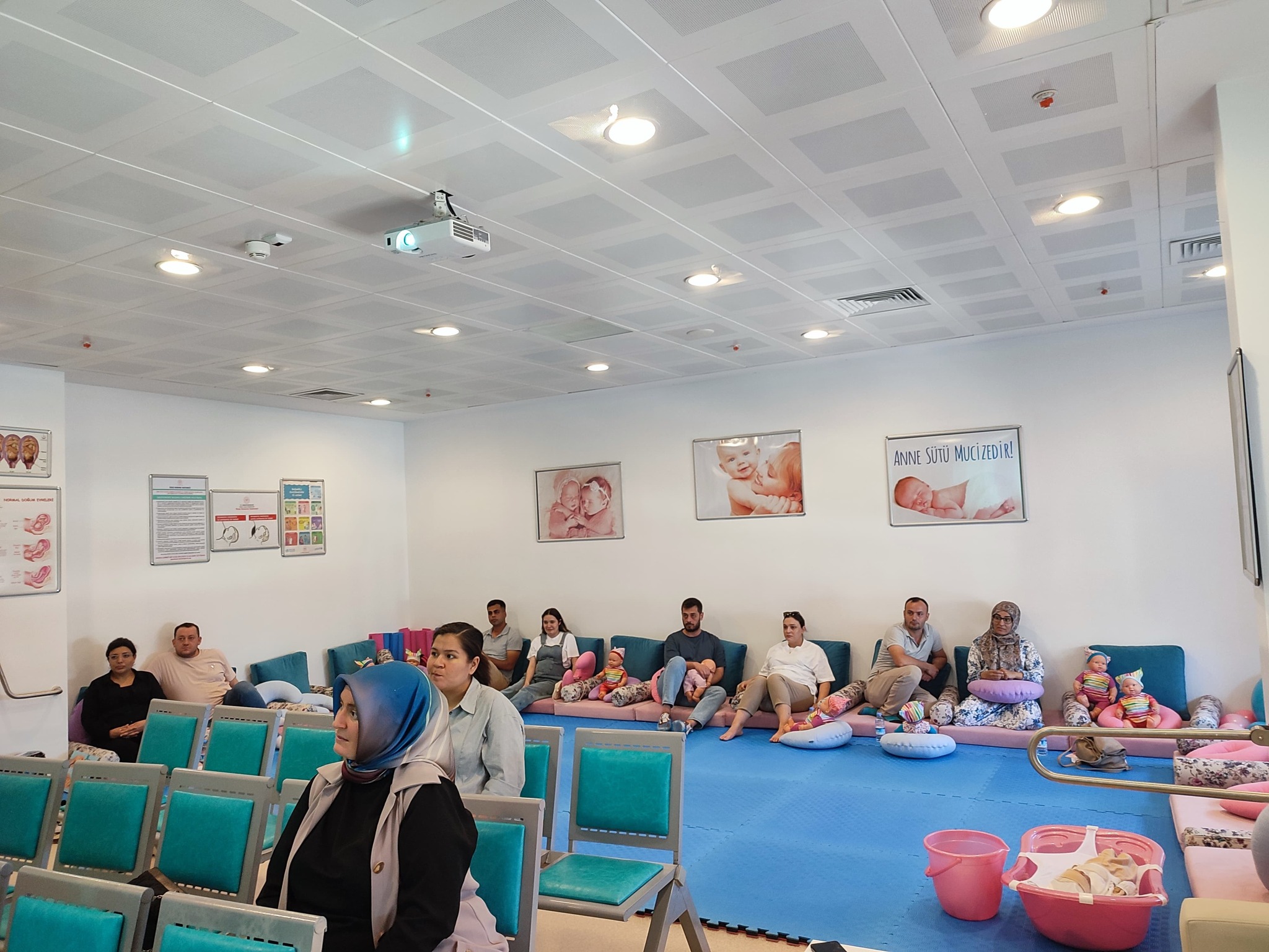 Gebe Okulu eğitimleri başarıyla tamamlandı