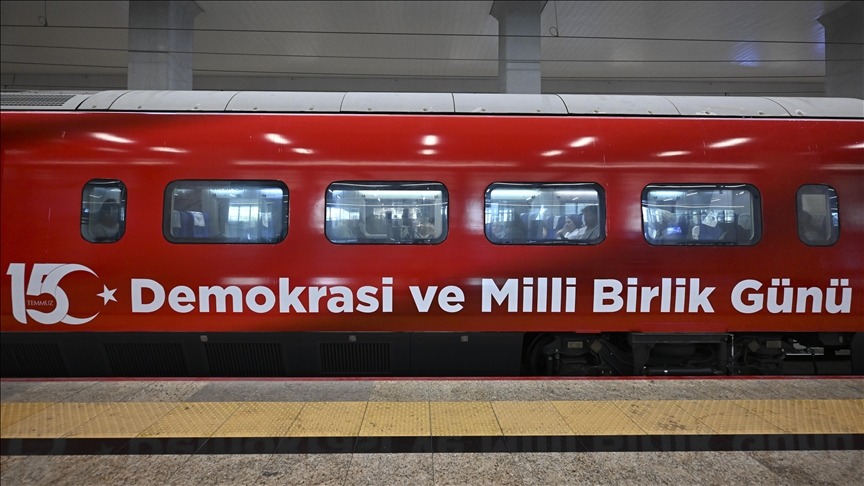 15 Temmuz treni raylara inecek
