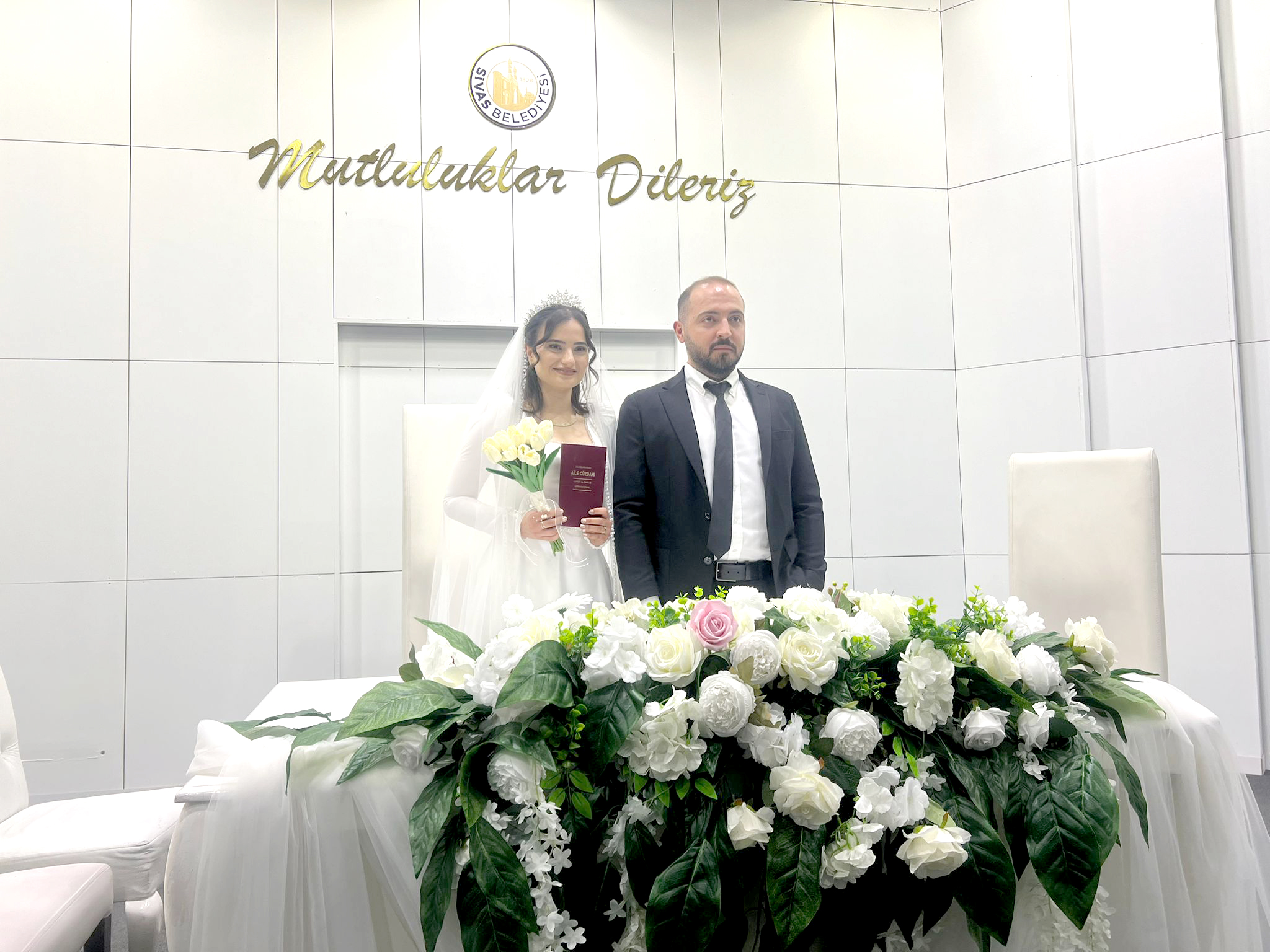 Dünyaevine girdiler